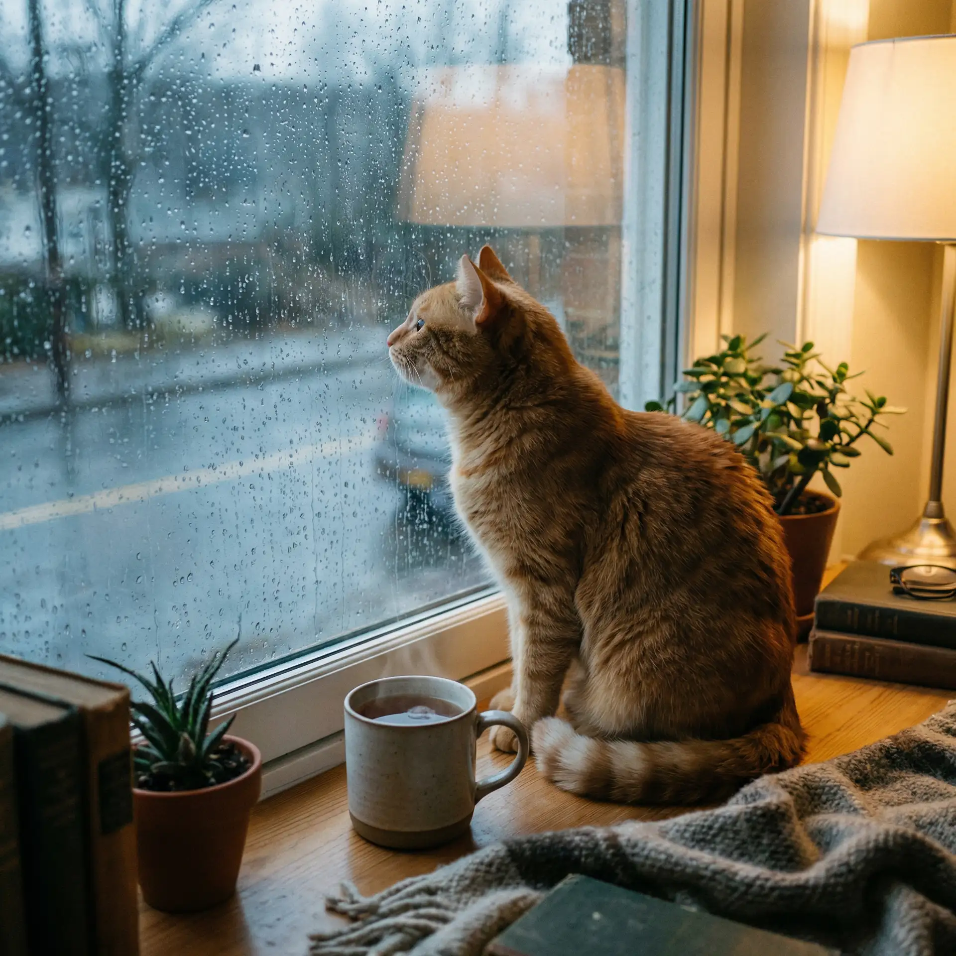 猫咪望着窗外的雨 - 斗罗大陆150免费观看